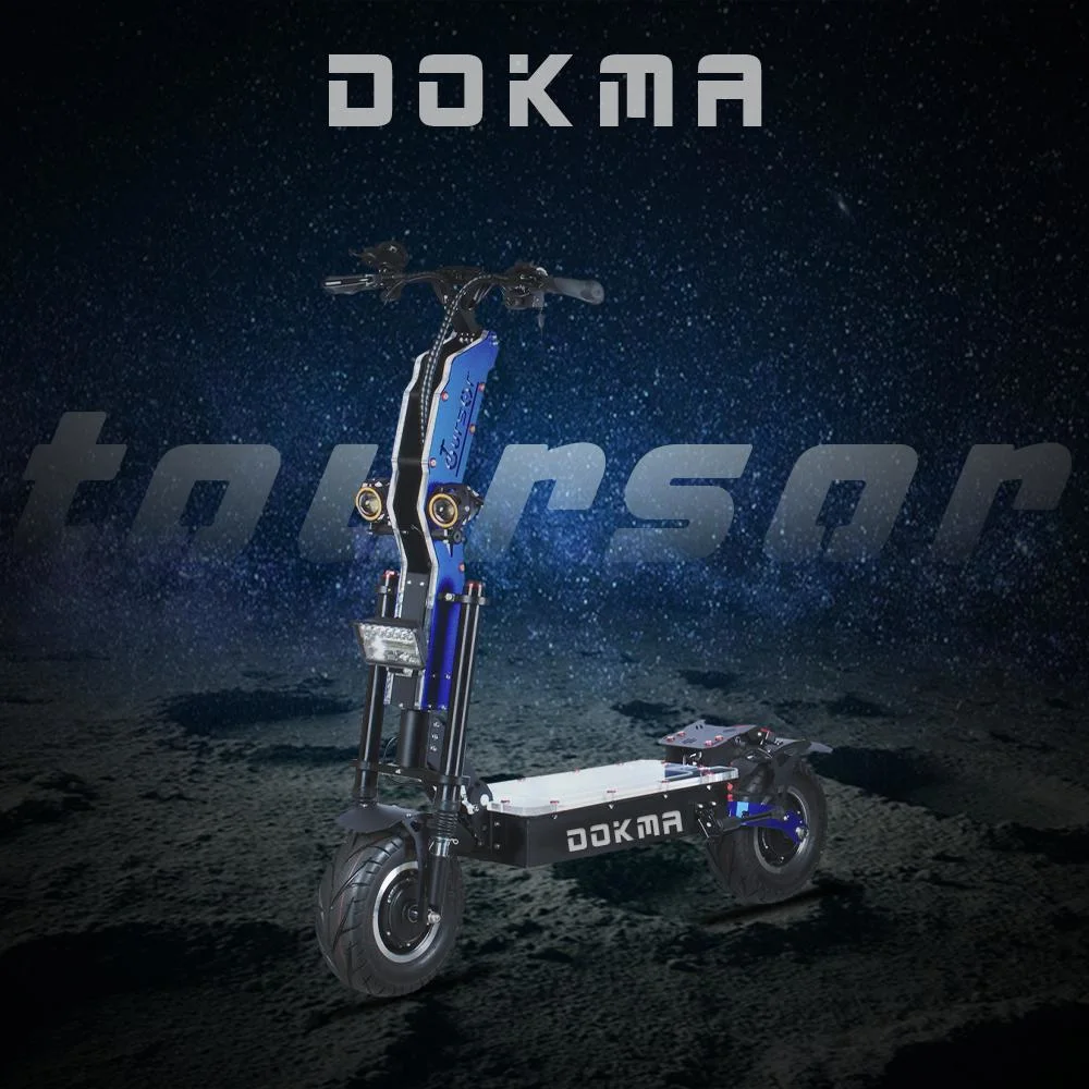 [New Release] Dokma 72V Dtoursor Dual Motor off Road Electric Scooter 8000W Folding Escooter Mobility Scooter Electric Motorcycle Escooter