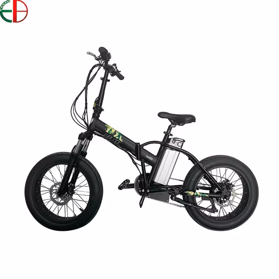 후방 구동 모터가 장착된 36V 250W 16인치 접이식 Ebike 미니 접이식 전기 산악 자전거